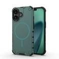 thumbnail image 1 of Case For iPhone 16 Plus [Compatible con la Funda Del Teléfono de Color Sólido con Protección Anticaída de Airbag de Grado Militar MagSafe], Verde, For iPhone 16 Plus, 1 of 6