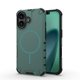 thumbnail image 1 of Case For iPhone 16 [Compatible con la Funda Del Teléfono de Color Sólido con Protección Anticaída de Airbag de Grado Militar MagSafe], Verde, For iPhone 16, 1 of 6