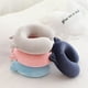 thumbnail image 5 of Almohada de espuma viscoelástica con forma de U y orejas de gato, almohada de rebote lento para el cuello del automóvil, almohada de viaje para avión, 5 of 6