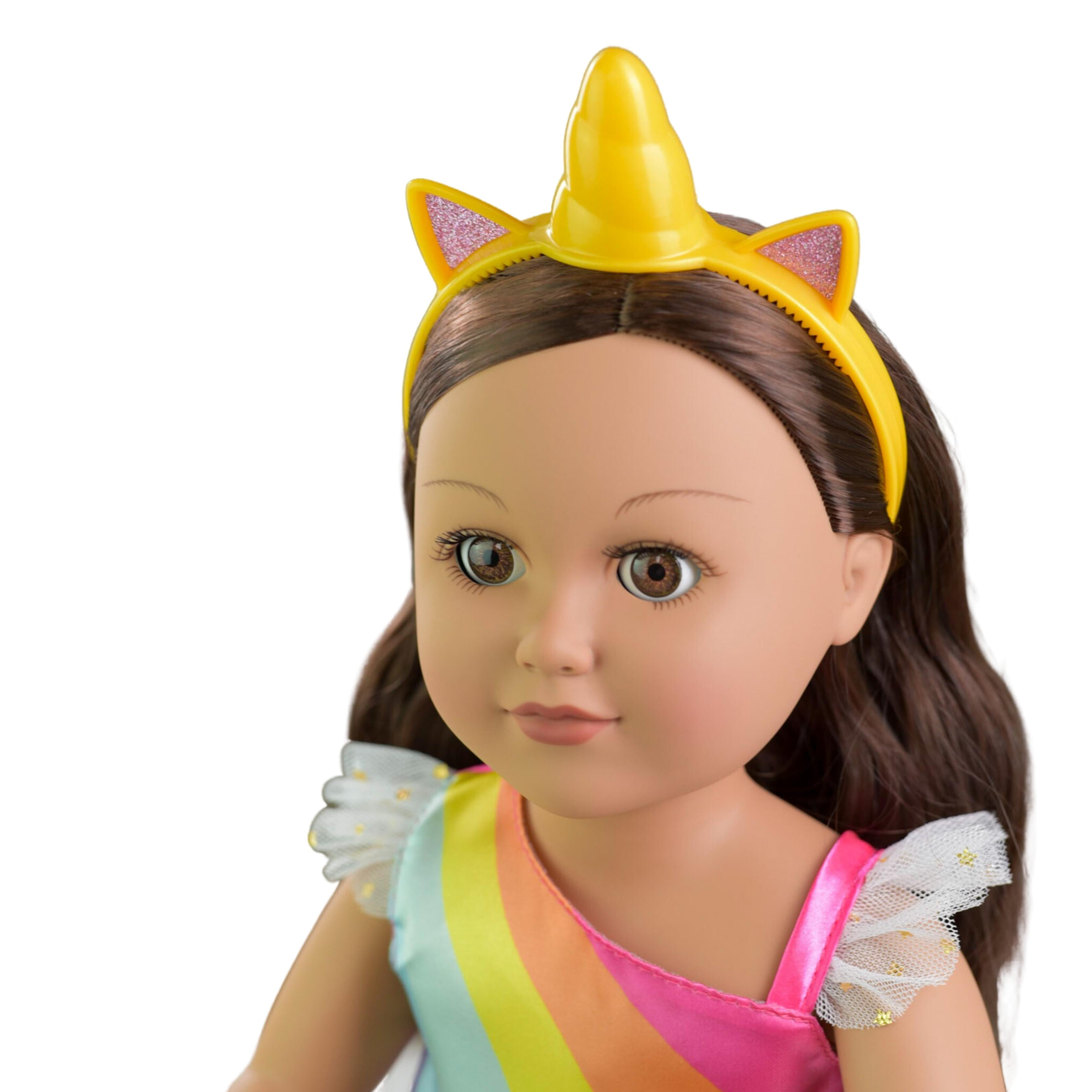My Life As Leighton Posable 18-inch Doll, Brunette Hair, Brown Eyes