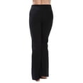 thumbnail image 3 of Women's Fitness Couture Comfortable High Waist Bootleg Yoga Pants, 3 of 6