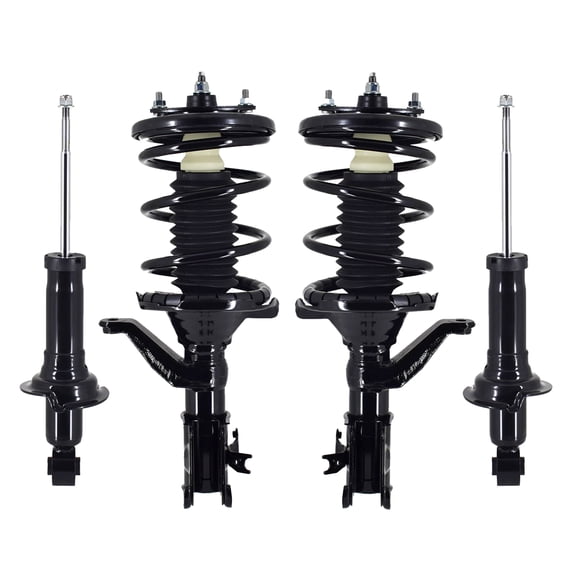 Set 4 Front Quick Complete Strut-Rear Strut For 2003-2005 Honda Civic 1.7L