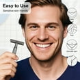 thumbnail image 6 of FACEGA Razors for Men,Classic Manual Razor Single Blade Razor,Shaving Control Easy Handling Straight Razor,Style6, 6 of 7
