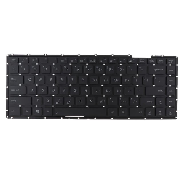 Piezas de repuesto Shamjiam para computadora portátil X403M X453S X455L Teclado de computadora portátil negro