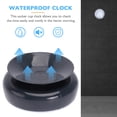 thumbnail image 3 of 1Pc Waterproof Sucker Clock Pendant Creative Bathroom Kitchen Hanging Clock, 3 of 8