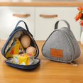 thumbnail image 1 of Insulation Thermal Bag Breakfast Triangular Rice Ball Lunch Box Bags Cute Portable Food Bento Fresh Pouch Outdoor Lunch BagBlueAustralia He Qiyong unisex, 1 of 1
