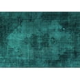 thumbnail image 1 of Ahgly Company Indoor Rectangle Persian Turquoise Blue Bohemian Area Rugs, 2' x 4', 1 of 4