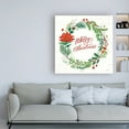 thumbnail image 3 of Trademark Fine Art 'Holiday Joy I Merry Christmas' Canvas Art by Janelle Penner, 3 of 3