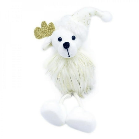 

Big sales!!Christmas Hanging Plush Doll Pendant Xmas Tree Door Wall Drop Ornaments Christmas Decoration Kerst Decoratie Decoracion Navidad