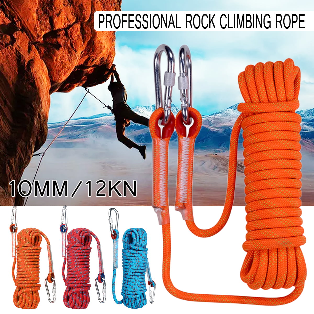 Waterproof PVC Rope Bag for Climbing Arborist Abseiling Cord Sling Holder 