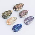 thumbnail image 3 of U8MO 10pcs 2 Holes Flatback Resin 28x17mm Teardrop Rhinestones Beads Sewing Buttons-B, 3 of 5