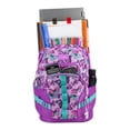 thumbnail image 5 of Fuel Unisex Multipocket Dynamic Active Backpack, Purple Butterfly Print, 5 of 7