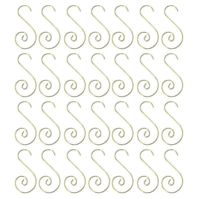100pcs Elegant Christmas Ornament Hangers Hooks for Tree Decoration and Crafts Stylish Ornaments Hanging Solution