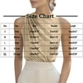 thumbnail image 3 of Roncen Women's Ruched Mock Neck Tank Top Sleeveless Slim Fit Work Shirt Tops, 3 of 9