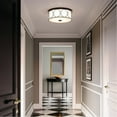 thumbnail image 2 of 3 Light Flush Mount In Transitional Style 15 High By 7 Wide Capital Lighting 225131Mb-683, 2 of 3