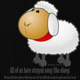 thumbnail image 2 of CafePress - We All Are Like Sheep Maternity Dark T Shirt - Maternity Dark T-Shirt, 2 of 3