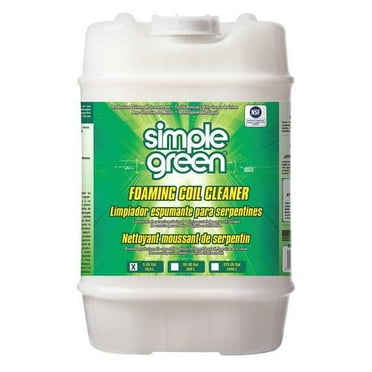 Simple Green Coil Cleaner, 5 gal, Pail, Clear 0100000104005