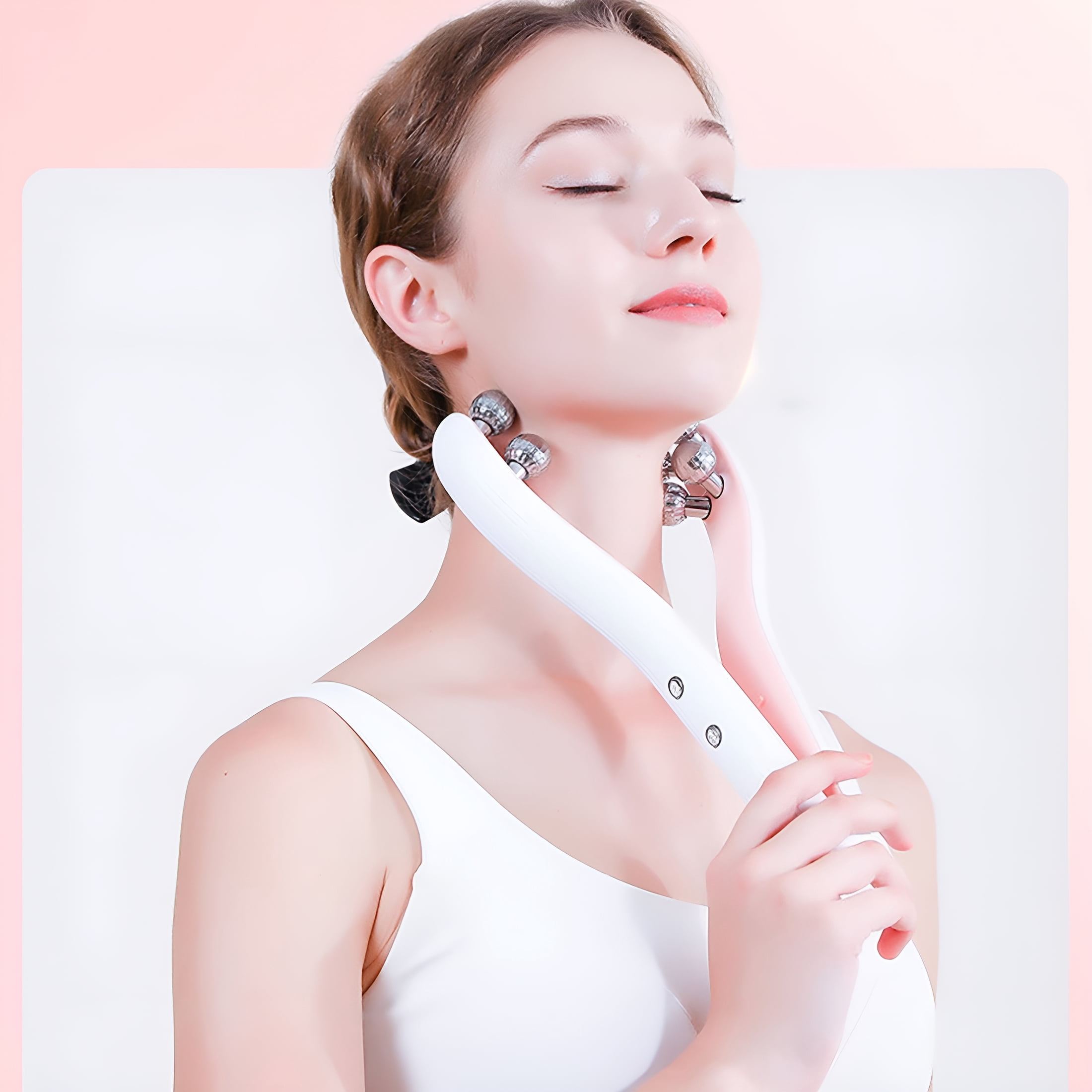 XIRQI Facial Massager Face and Neck Shaper Slimmer Device Skin Care Lymphatic Drainage Double Chin Reducer Rechargeable Massager Claw for Home Travel Use