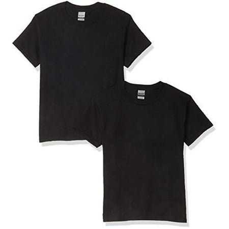 Gildan Unisex Child DryBlend Youth T-Shirt, 2-Pack T Shirt, Black ...
