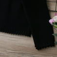 thumbnail image 6 of IVEYRTF Kids Knitted Cardigan Long Sleeve Sweater Warm Outerwear for Children Boys Girls Cozy Soft Comfortable Fall Winter Casual Everyday Wear Playground Holiday(Black#4,9 Years), 6 of 8