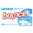thumbnail image 1 of Bounce Free & Gentle Dryer Sheets, Unscented 120CT, 1 of 11