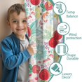 thumbnail image 3 of Blackout Kids Curtains,Pioneer Flower Childrens Insulated Curtains Set Of 2,Bedroom Essentials,Toddler Room Decor 42x54in(106x137cm), 3 of 4