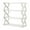 White, variant on 4 Tier Shoe Rack Multifuncation Household Plastic Storage Shelf for Bedroom Entryway Closet Bathroom 18 x 8.6 x 20 in