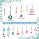 thumbnail image 2 of 8 pares de pendientes de plumeria para mujer con flores colgantes, 2 of 4