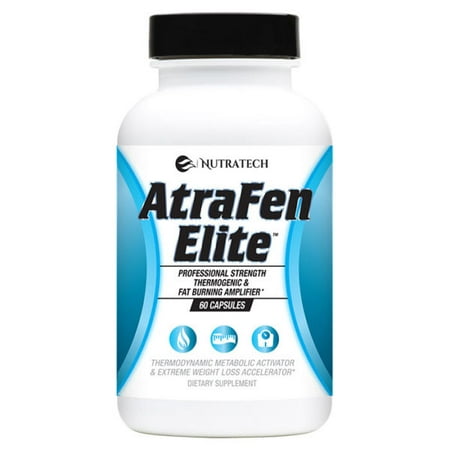 Atrafen Elite Professional Formula Fat Burner Diet Pill and Thermogenic for Fast Weight (Best Thermogenic Fat Burner Supplement)