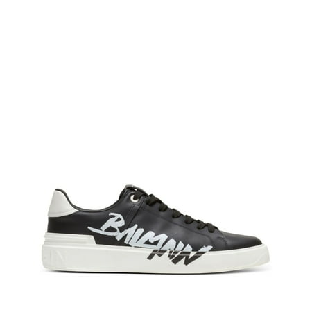 

Balmain Male Black Logo Print Low Top Sneakers Black Sizes IT 34-50 2/3