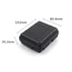 thumbnail image 4 of Escalada Caja sellada impermeable para exteriores Caja de almacenamiento de herramientas EDC a prueba de golpes (Negro M), 4 of 4
