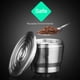 thumbnail image 4 of Moyic 4 unids/set 304 café de acero inoxidable Tamper distribuidor de café café en polvo martillo Base accesorios de café Juegos de servir café y té Moyic JJ23385-00, 4 of 6