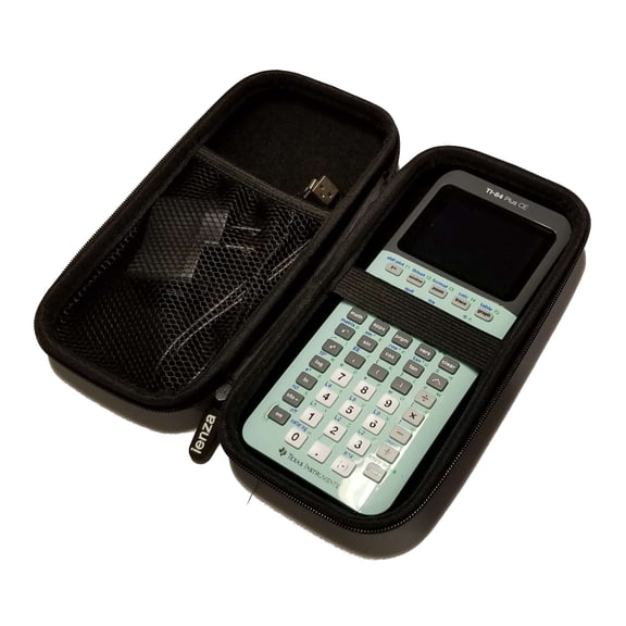 Hard Travel / Protective / Carrying Case for Texas Instruments TI-84 Plus CE, TI-83 Plus CE, TI-84 Plus CE Color Graphing Calculator with Extra Mesh Pocket for Accessories