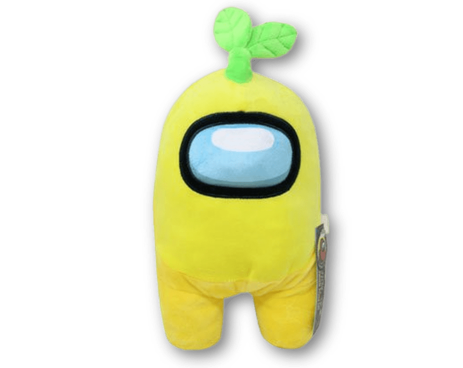 Toikido YuMe Toys AMONG US Premium Plush Toy 12" Yellow the Admin map