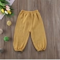 thumbnail image 5 of Douhoow Unisex Baby Loose Pants Wrinkled Cotton Bloomers Solid Color Trousers, 5 of 8