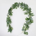 thumbnail image 1 of Moluckfu 1Ud Planta Artificial Con Hojas Realistas Para Natural En Bodas Y Hogar, 1 of 8