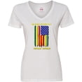 thumbnail image 3 of Inktastic My Great Grandpa is a Vietnam Veteran Women's V-Neck T-Shirt, 3 of 5