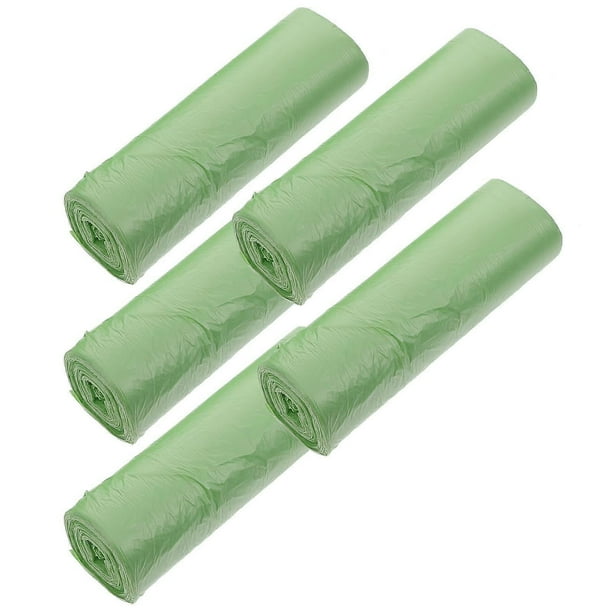 100Pcs Compostable Trash Bags Compost Bags Classified Garbage Bags Corn Starch Bags for Home Kitchen Office 50X60CM ( Light