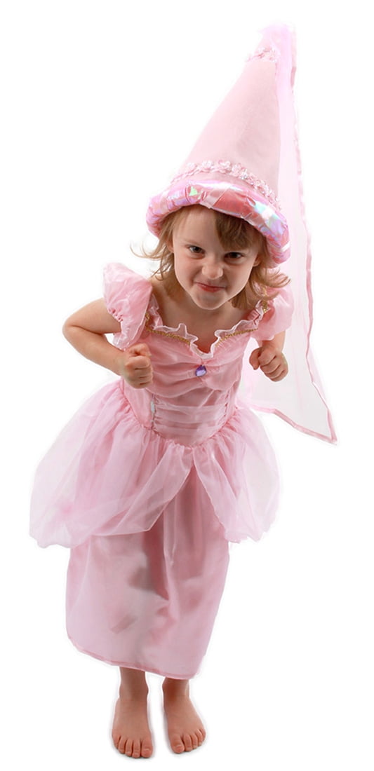 Princess Pink Child Cone Costume Hat 