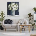 thumbnail image 3 of Stupell Industries White Country Blooms Botanical & Floral Painting Gallery Wrapped Canvas Print Wall Art, 36 x 48, 3 of 8
