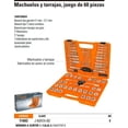 thumbnail image 2 of Juego Machuelos Y Tarrajas 60 Pz Truper 11443 Truper J-MATA-60, 2 of 2