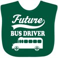 thumbnail image 3 of Inktastic Future Bus Driver Shirt Childs Occupation Boys or Girls Baby Bib, 3 of 4