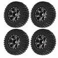thumbnail image 3 of QIILU Wheel Rims Tires Tyre Set, 1/24 RC Car Rims Tires Tyre Set Strong For Axial Scx24 For AXI90081 For AXI00001, 3 of 8