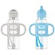 thumbnail image 1 of Biberón con popote Dr. Brown's Milestones 250 mL azul/gris 6m+, 1 of 9