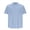 #JIE250519A404 Blue, variant on George Button Down Shirts for Men,Mens Casual Button Shirts Short Sleeve Summer Beach Shirt Vacation Shirts with Two Pocket