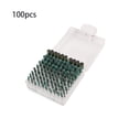 thumbnail image 4 of Eigraketly 100 Uds. Cabezal de molienda de goma Mini alto ajuste fácil de almacenamiento amoladora de pulido herramientas de pulido accesorios de máquina Kits y herramientas para tallar Eigraketly TO010909-00, 4 of 6