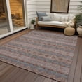 thumbnail image 6 of Addison Rugs Chantille Indoor/Outdoor Transitional Bohemian Paprika Washable Rectangle Rug, 3' x 5', 6 of 6