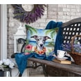 thumbnail image 4 of Whippet Luau Throw Pillow 18 in x 18 in, 4 of 5