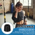 thumbnail image 5 of Memory Foam Earbud Tips (3mm/0.12"), 12Pack - Large Ear Bud Replacement Tips Noise Isolation, Ultimate Comfort Secure Fit Buds for Earphones Earplugs, Black, 5 of 6