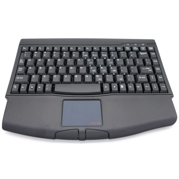 SolidTek Mini Clavier avec Pavé Tactile Interface USB Noir KB-ACK540UB